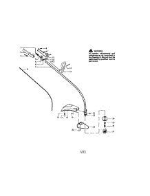 Driveshaft Housing parts for Craftsman Gas Line Trimmer 358745541 from AppliancePartsPros.com