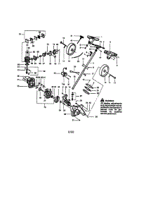 Main Frame parts for Craftsman Edger 35877310 from AppliancePartsPros.com