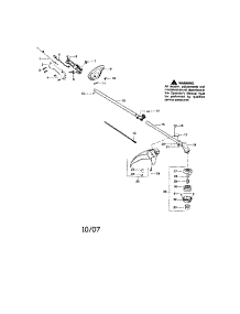 Throttle / Shaft parts for Craftsman Gas Line Trimmer 358791050 from AppliancePartsPros.com