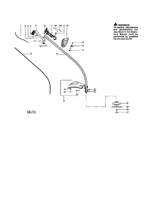 Driveshaft parts for Craftsman Gas Line Trimmer 35879142 from AppliancePartsPros.com
