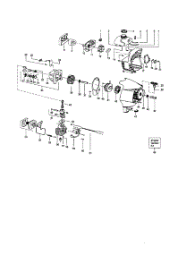 Crankcase parts for Craftsman Gas Line Trimmer 35879142 from AppliancePartsPros.com