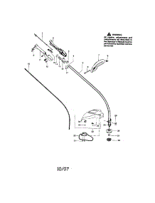 Driveshaft / Handle / Shield parts for Craftsman Gas Line Trimmer 358791540 from AppliancePartsPros.com