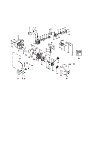 Crankcase parts for Craftsman Gas Line Trimmer 358794220 from AppliancePartsPros.com