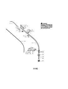 Driveshaft parts for Craftsman Gas Line Trimmer 358794221 from AppliancePartsPros.com