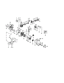 Crankcase parts for Craftsman Gas Line Trimmer 358794240 from AppliancePartsPros.com