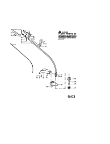 Driveshaft parts for Craftsman Gas Line Trimmer 358794250 from AppliancePartsPros.com