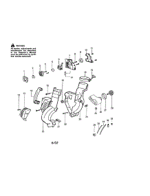 Housing parts for Craftsman Gas Leaf Blower 358794310 from AppliancePartsPros.com