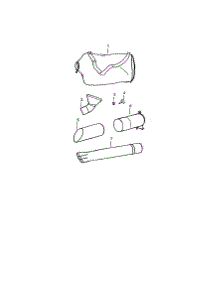 Vacuum Assembly parts for Craftsman Gas Leaf Blower 358794310 from AppliancePartsPros.com