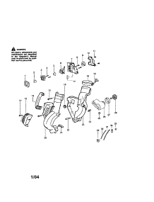 Housing / Carburetor / Tank parts for Craftsman Gas Leaf Blower 358794341 from AppliancePartsPros.com
