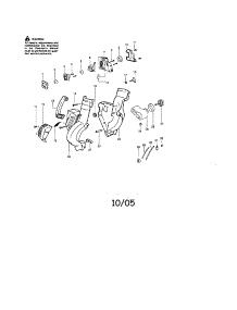 Housing / Handle / Fuel Tank parts for Craftsman Gas Leaf Blower 358794342 from AppliancePartsPros.com