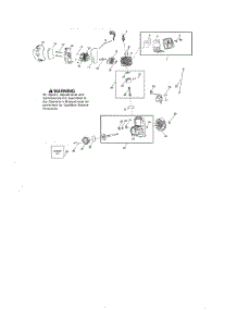 Muffler / Crankcase / Crankshaft parts for Craftsman Gas Leaf Blower 358794600 from AppliancePartsPros.com