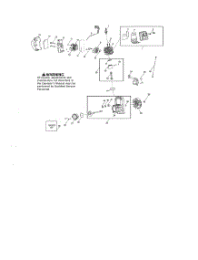 Muffler / Crankshaft / Crankcase parts for Craftsman Gas Leaf Blower 358794650 from AppliancePartsPros.com