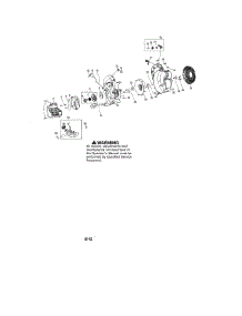 Scroll / Impeller / Fuel Tank parts for Craftsman Gas Leaf Blower 358794703 from AppliancePartsPros.com