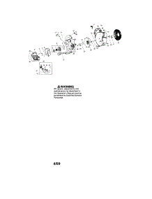 Scroll / Handle / Fuel Tank parts for Craftsman Gas Leaf Blower 358794742 from AppliancePartsPros.com