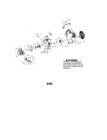 Scroll / Handle / Impeller parts for Craftsman Gas Leaf Blower 358794764 from AppliancePartsPros.com