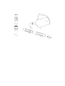 Vac Bag / Hose parts for Craftsman Gas Leaf Blower 358794772 from AppliancePartsPros.com