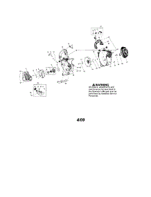 Scroll / Handle / Fuel Tank parts for Craftsman Gas Leaf Blower 358794773 from AppliancePartsPros.com