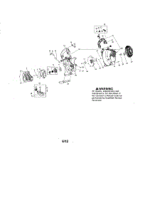 Scroll / Impeller / Fuel Tank parts for Craftsman Gas Leaf Blower 358794775 from AppliancePartsPros.com