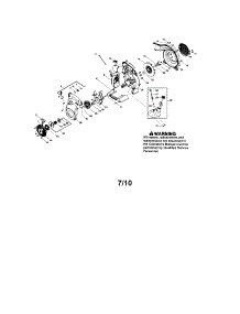 Scroll / Impeller / Fuel Tank parts for Craftsman Gas Leaf Blower 358794811 from AppliancePartsPros.com