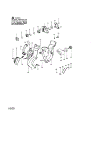 Housing / Handle / Fuel Tank parts for Craftsman Gas Leaf Blower 358794940 from AppliancePartsPros.com