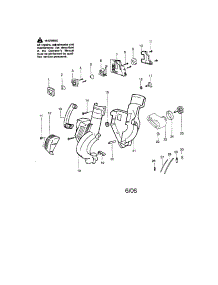 Housing / Handle / Fuel Tank parts for Craftsman Gas Leaf Blower 358794943 from AppliancePartsPros.com