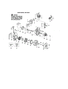 Cylinder / Crankshaft / Crankcase parts for Craftsman Gas Leaf Blower 358794944 from AppliancePartsPros.com