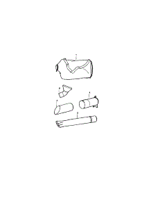 Vac Bag / Tubes parts for Craftsman Gas Leaf Blower 358794945 from AppliancePartsPros.com