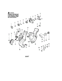 Housing / Handle parts for Craftsman Gas Leaf Blower 358794960 from AppliancePartsPros.com