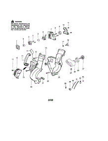 Housing / Handle / Fuel Tank parts for Craftsman Gas Leaf Blower 358794961 from AppliancePartsPros.com