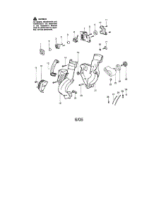 Housing / Handle / Fuel Tank parts for Craftsman Gas Leaf Blower 358794962 from AppliancePartsPros.com