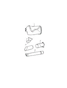 Tube / Bag parts for Craftsman Gas Leaf Blower 358794963 from AppliancePartsPros.com