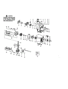 Crankcase / Crankshaft parts for Craftsman Gas Line Trimmer 358795101 from AppliancePartsPros.com