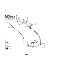 Driveshaft parts for Craftsman Gas Line Trimmer 358795121 from AppliancePartsPros.com