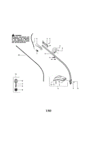 Driveshaft Housing parts for Craftsman Gas Line Trimmer 358795123 from AppliancePartsPros.com