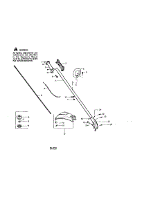 Driveshaft Housing parts for Craftsman Gas Line Trimmer 358795140 from AppliancePartsPros.com