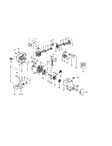 Crankshaft / Crankcase parts for Craftsman Gas Line Trimmer 358795140 from AppliancePartsPros.com