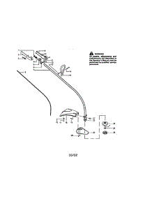Driveshaft parts for Craftsman Gas Line Trimmer 358795540 from AppliancePartsPros.com