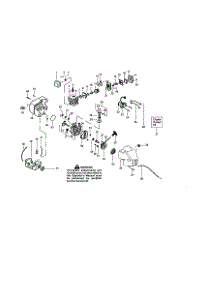 Crankshaft / Crankcase parts for Craftsman Gas Line Trimmer 358795541 from AppliancePartsPros.com