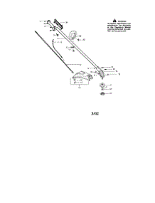 Driveshaft parts for Craftsman Gas Line Trimmer 358795550 from AppliancePartsPros.com