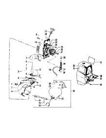 Fuel Pump Assembly parts for Craftsman Gas Line Trimmer 358795580-1980 from AppliancePartsPros.com