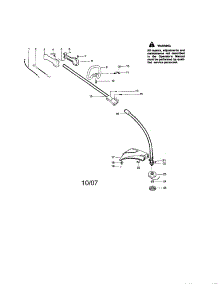 Driveshaft / Handle / Shield parts for Craftsman Gas Line Trimmer 358795592 from AppliancePartsPros.com