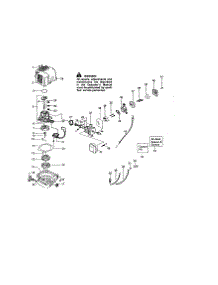 Shroud / Cylinder / Crankcase parts for Craftsman Hedge Trimmer 358795721 from AppliancePartsPros.com