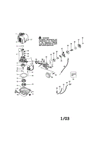 Shroud / Housing / Crankshaft parts for Craftsman Hedge Trimmer 358795740 from AppliancePartsPros.com