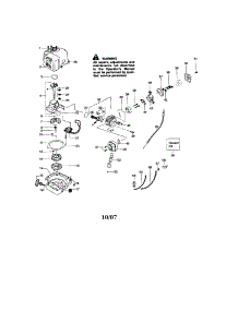 Cylinder / Crankshaft / Crankcase parts for Craftsman Hedge Trimmer 358795780 from AppliancePartsPros.com