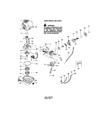 Cylinder / Crankshaft / Crankcase parts for Craftsman Hedge Trimmer 358795790 from AppliancePartsPros.com