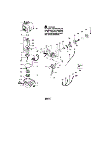 Cylinder / Crankshaft / Crankcase parts for Craftsman Hedge Trimmer 358795791 from AppliancePartsPros.com