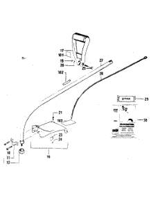 Drive Shaft parts for Craftsman Gas Line Trimmer 358796122 from AppliancePartsPros.com