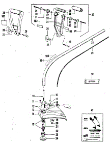 Drive Shaft parts for Craftsman Gas Line Trimmer 358796130 from AppliancePartsPros.com