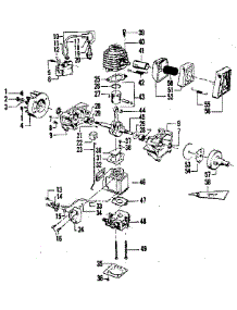 Engine parts for Craftsman Gas Line Trimmer 358796130 from AppliancePartsPros.com