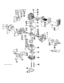 Engine parts for Craftsman Gas Line Trimmer 358796131 from AppliancePartsPros.com